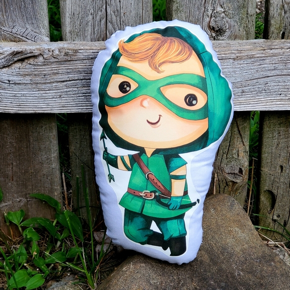 Green Arrow Pillow Pal. New. - Picture 1 of 1